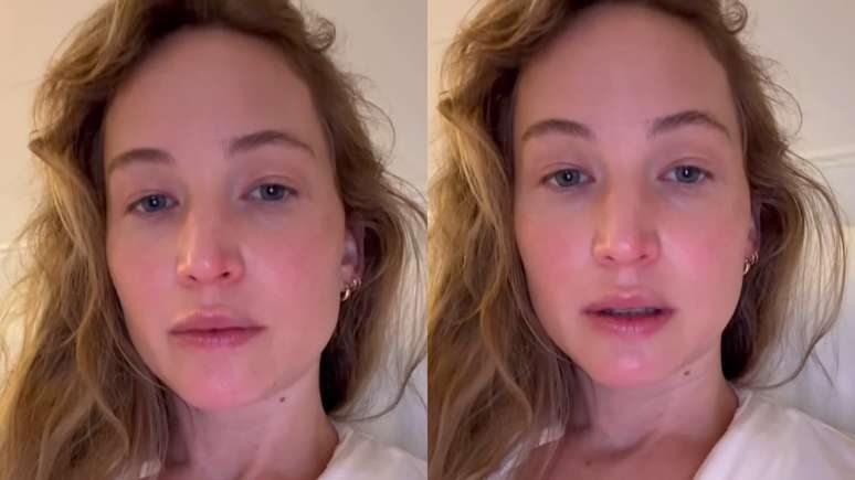 Jennifer Lawrence criou uma conta no Instagram e fez sua estreia na plataforma com um v&iacute;deo. Na publica&ccedil;&atilde;o, a atriz disse ter decidido dar uma chance &agrave; rede social, mas avisou que deixar&aacute; o aplicativo caso receba coment&aacute;rios negativos. Nos stories, ela tamb&eacute;m publicou um texto em que brincou e pediu aos seguidores que evitassem coment&aacute;rios maldosos. &ldquo;Qualquer coment&aacute;rio maldoso ou agressivo pode afetar negativamente o beb&ecirc;. Sou eu. Eu sou o beb&ecirc;&rdquo;, escreveu na mensagem.