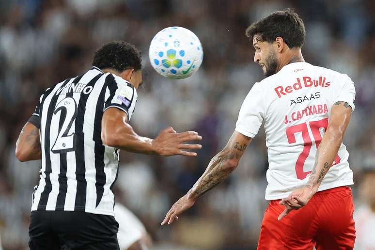 Vitinho marcou o gol do Botafogo no empate contra o Bragantino &ndash;