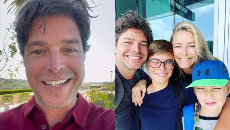 Erik Marmo e fam&iacute;lia deixaram o im&oacute;vel ap&oacute;s o inc&ecirc;ndio