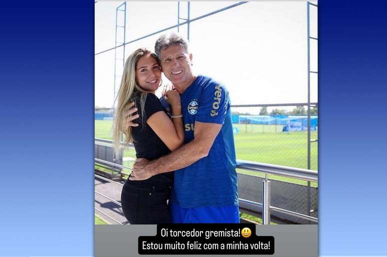 Renato anuncia volta ao Gr&ecirc;mio &ndash;