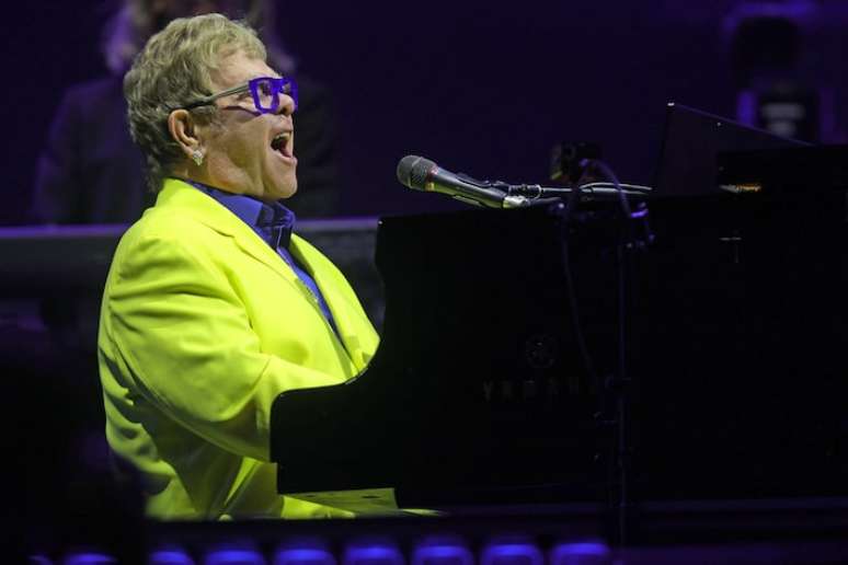 Elton John fez show hist&oacute;rico no Rock in Rio, festival no qual ele se apresentou pela terceira vez