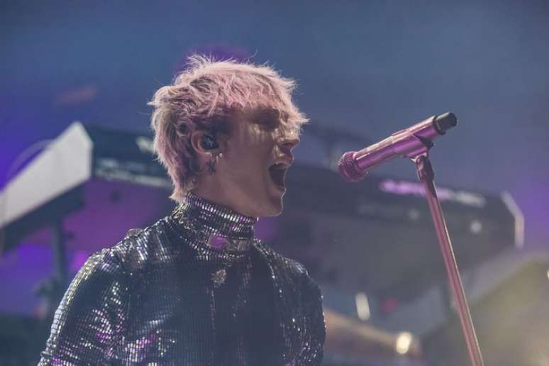 Show do Machine Gun Kelly, no Lollapalooza 2022.