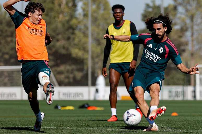 Atividade de prepara&ccedil;&atilde;o do clube merengue antes de visitar o Elche &ndash;