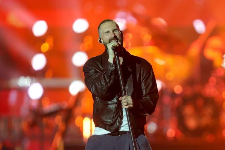 Maroon 5 se apresentou no Rock in Rio 2026.