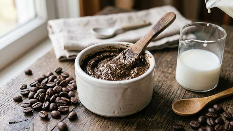 A esfolia&ccedil;&atilde;o facial com caf&eacute; e leite deve ser feita com modera&ccedil;&atilde;o para manter a maciez com total seguran&ccedil;a.