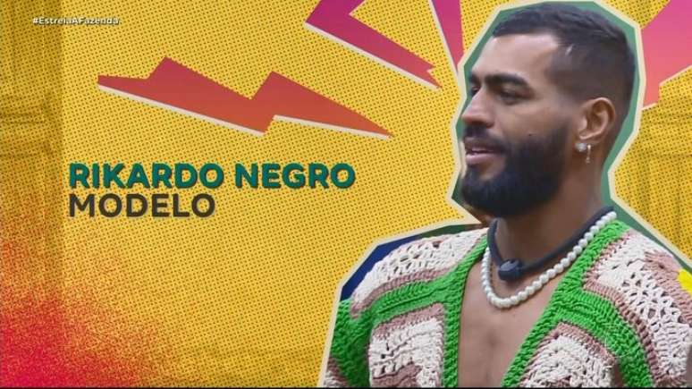Rikardo Negro participou da Casa de Vidro do BBB 26