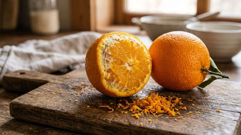 Descubra como transformar cascas de laranja em uma m&aacute;scara caseira nutritiva para conquistar uma pele radiante e saud&aacute;vel.