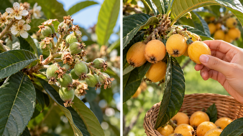 Muitos frutos pequenos no mesmo cacho podem aumentar a competi&ccedil;&atilde;o. Veja quando fazer o raleio da nespereira e quais frutos podem permanecer na planta.