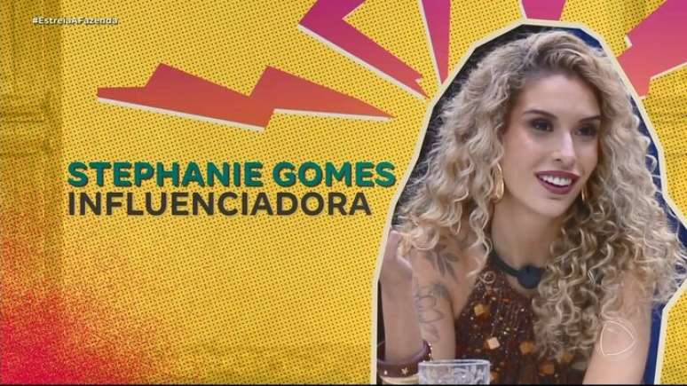 Stephanie &eacute; filha de Solange Gomes e j&aacute; participou de A Grande Conquista