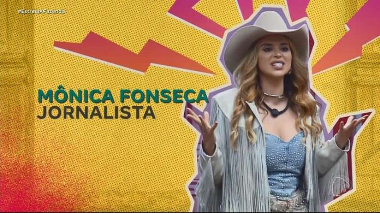 M&ocirc;nica Fonseca &eacute; jornalista e j&aacute; trabalhou em emissoras como Record e SBT