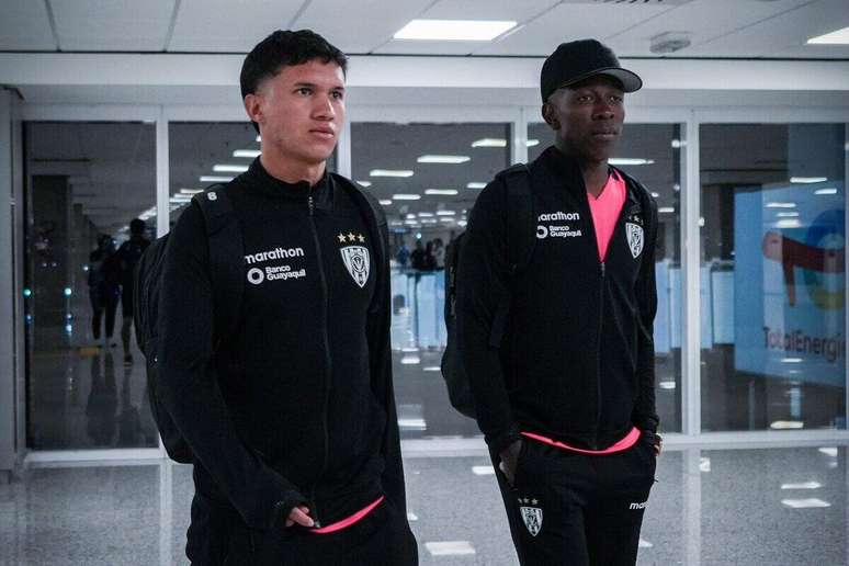 Del Valle desembarcou no Rio de Janeiro para enfrentar o Flamengo &ndash;