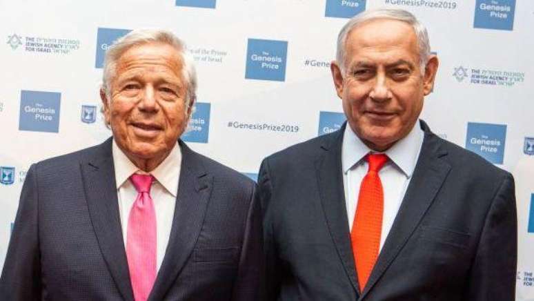 Kraft mant&eacute;m uma rela&ccedil;&atilde;o pr&oacute;xima com o primeiro-ministro israelense Benjamin Netanyahu