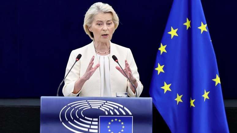 Von der Leyen afirmou que &eacute; hora de elevar a rela&ccedil;&atilde;o da UE com o Canad&aacute; ao "n&iacute;vel mais alto poss&iacute;vel"