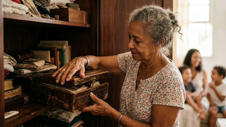 O verdadeiro tesouro era a aten&ccedil;&atilde;o dedicada por Dalva &agrave; fam&iacute;lia.