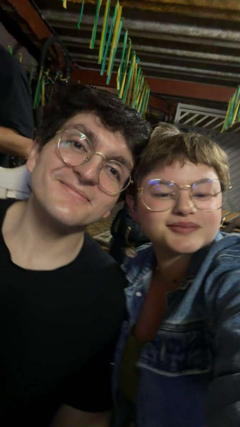 Maria Paula e Lucas se tornaram grandes amigos