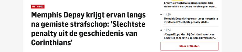 Manchete: AD
