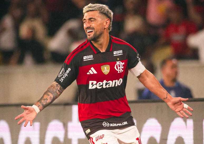 Arrascaeta foi o her&oacute;i da classifica&ccedil;&atilde;o do Flamengo &ndash;
