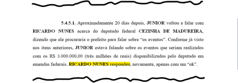 'Ricardo Nunes respondeu...': conversas de operador com prefeito de S&atilde;o Paulo fazem parte das provas recolhidas pelos promotores