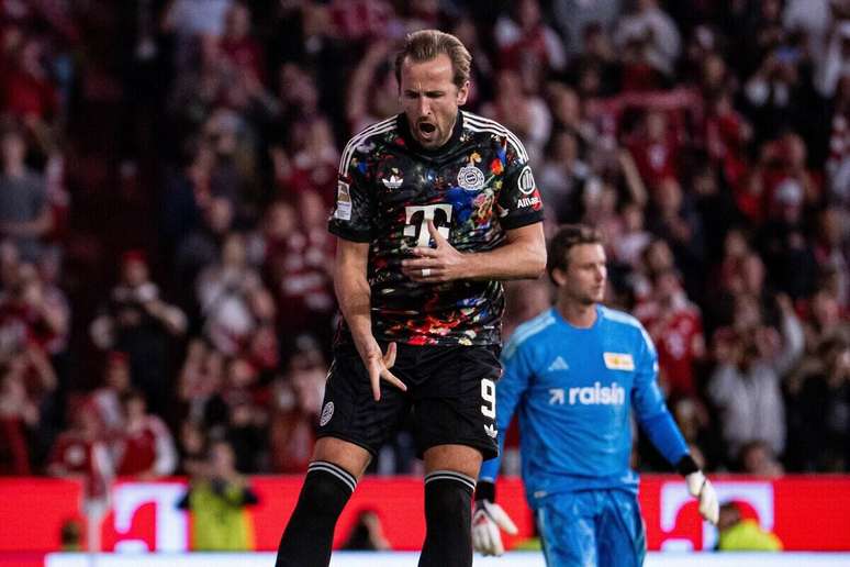 Kane marcou duas vezes na Allianz Arena &ndash;