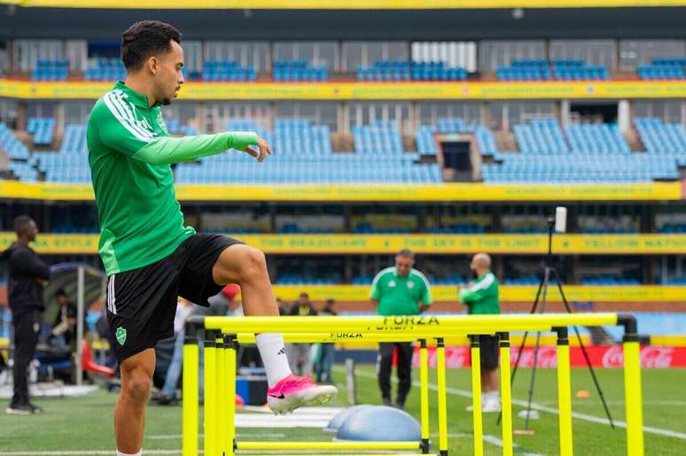 Atividade de prepara&ccedil;&atilde;o do Al-Ahli antes de encarar o Mamelodi Sundowns &ndash;