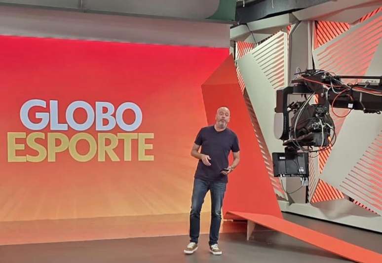 Alex Escobar se prepara para voltar ao Globo Esporte &ndash;