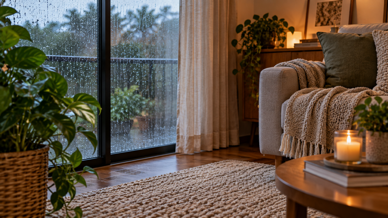 Por que o cheiro de mofo fica mais forte durante a chuva? Veja como identificar poss&iacute;veis fontes de umidade e quais cuidados ajudam a manter os ambientes secos.