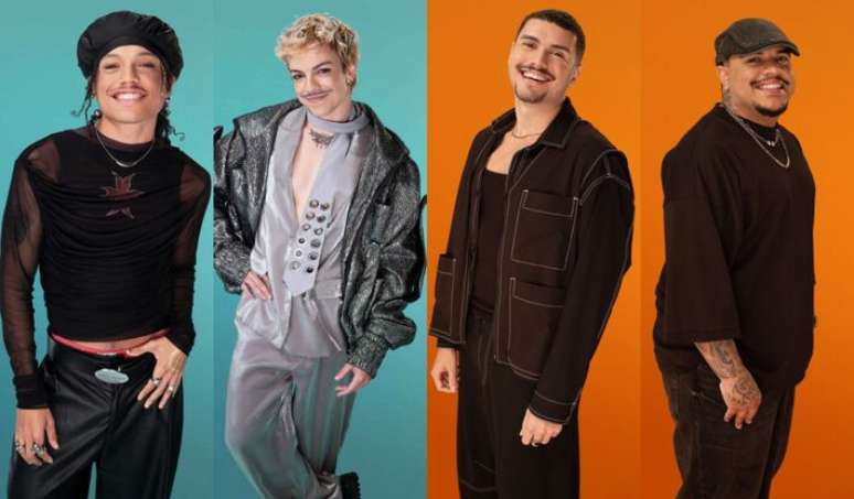 &Aacute;lec, Gabriel Nandes, Jefinho e Lukinhas foram eliminados do 'Estrelas da Casa', na noite da &uacute;ltima quinta-feira, 17
