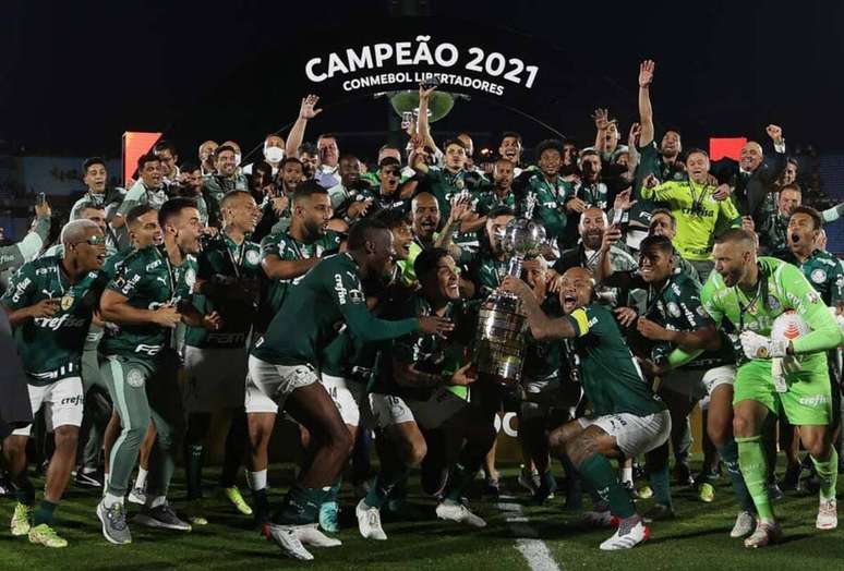 Palmeiras campe&atilde;o da Libertadores de 2021 contra o Flamengo, de Renato Ga&uacute;cho &ndash;