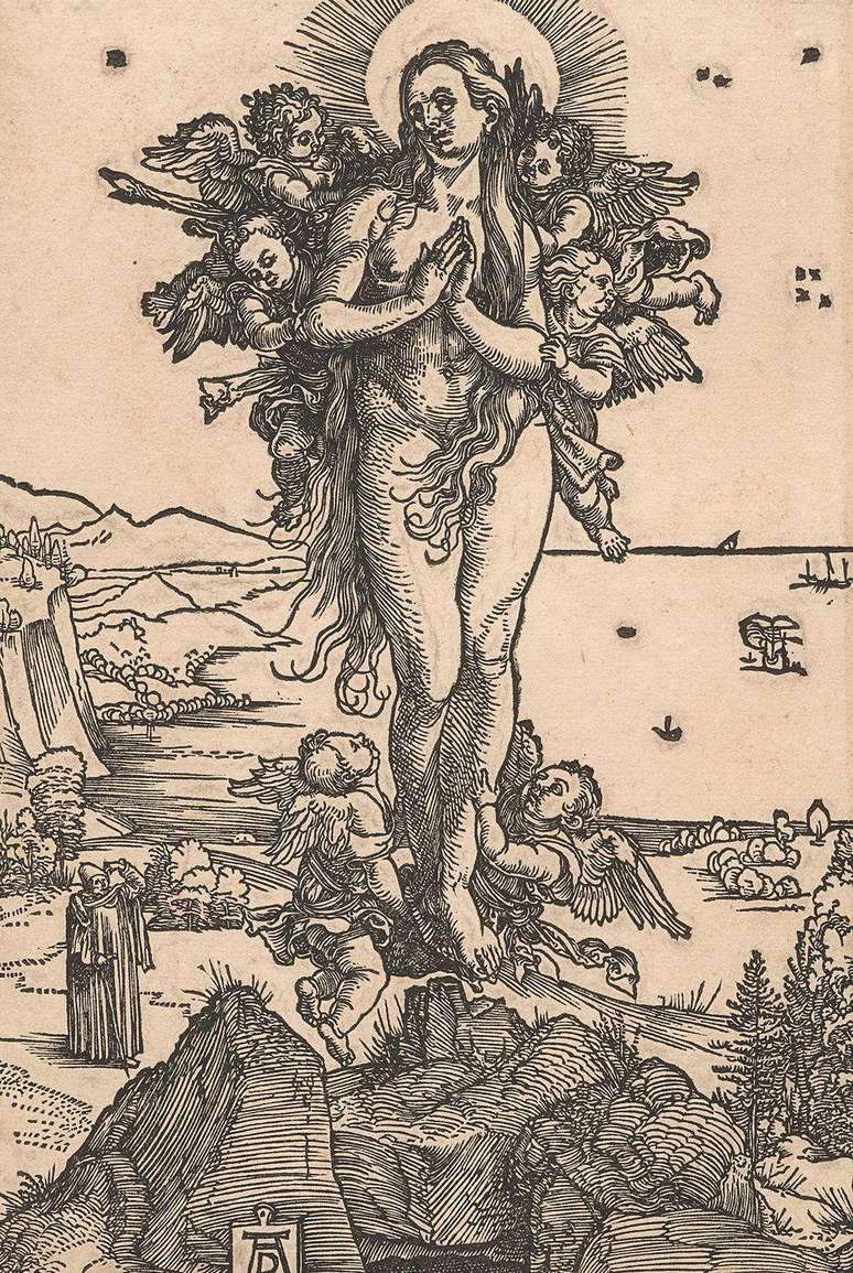 'A Eleva&ccedil;&atilde;o de Santa Maria Madalena', do artista alem&atilde;o Albrecht D&uuml;rer