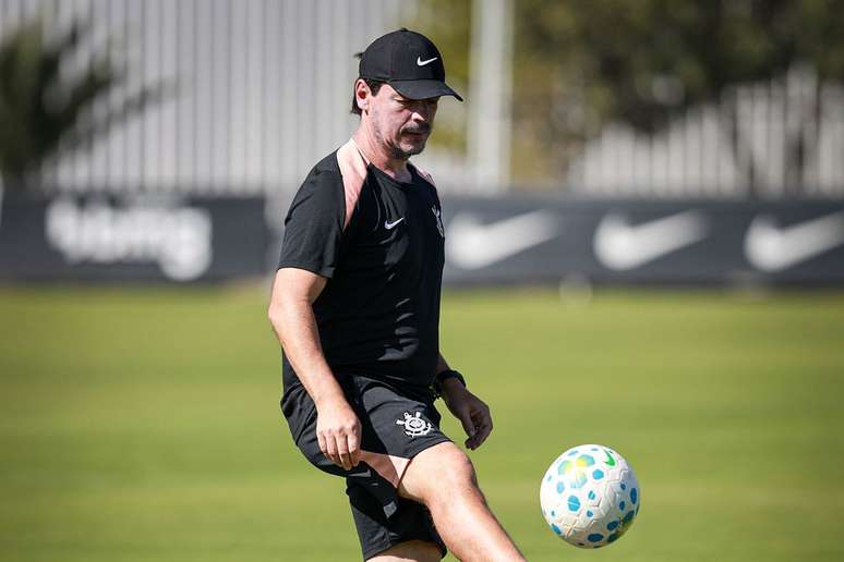 Fernando Diniz vive momento delicado no Corinthians &ndash; Fotos: Rodrigo Gazzanel / Ag&ecirc;ncia Corinthians