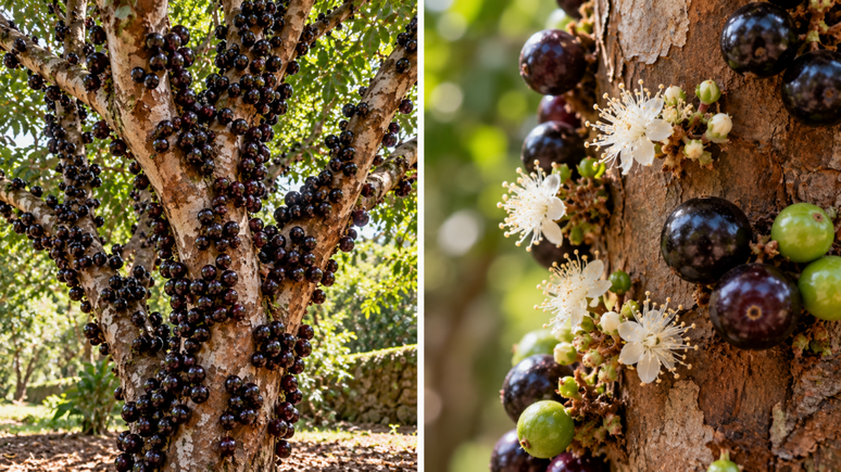 Voc&ecirc; sabe por que a jabuticaba parece nascer da casca da &aacute;rvore? Conhe&ccedil;a a caulifloria e veja como flores e frutos se desenvolvem diretamente no tronco.