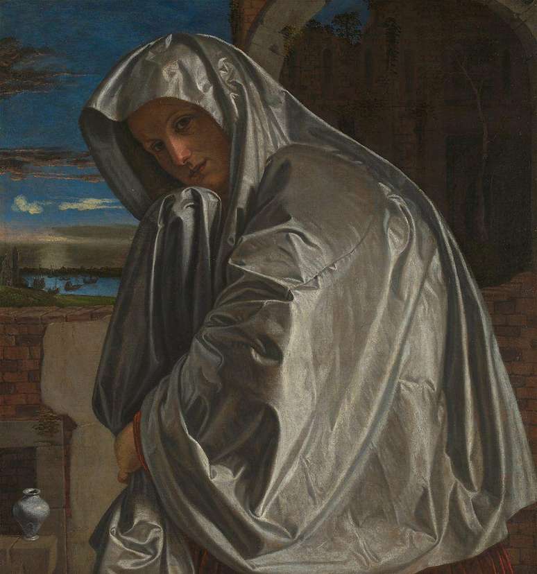 'Maria Madalena no Sepulcro', do pintor italiano Giovanni Girolamo Savoldo