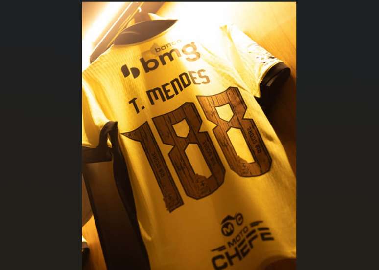 Thiago Mendes jogou com a 188. Mas teve motivo A&ccedil;&atilde;o do Vasco para o Setembro Amarelo.