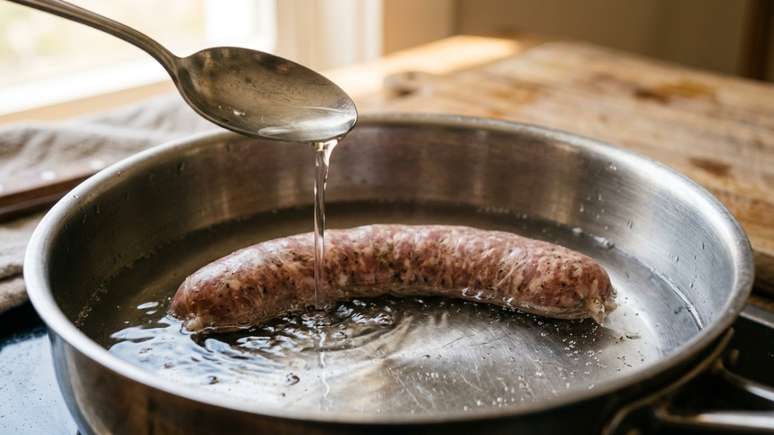 Iniciar o preparo em &aacute;gua fria e n&atilde;o furar a carne preserva a sucul&ecirc;ncia.