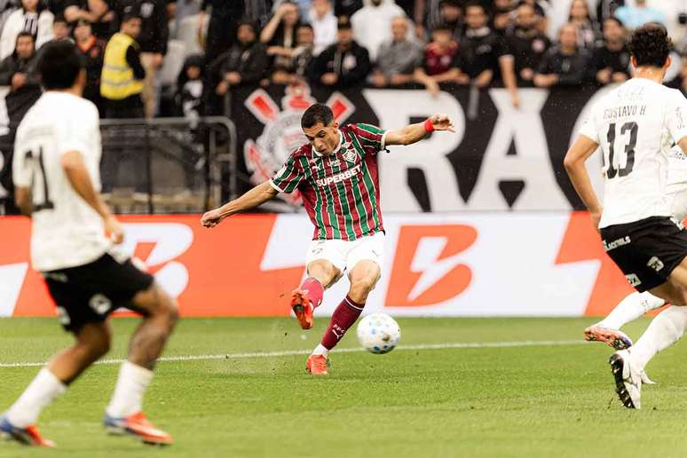 Kevin Serna durante o jogo entre Fluminense e Corinthians &ndash; FOTO: MARINA GARCIA / FLUMINENSE F.C.