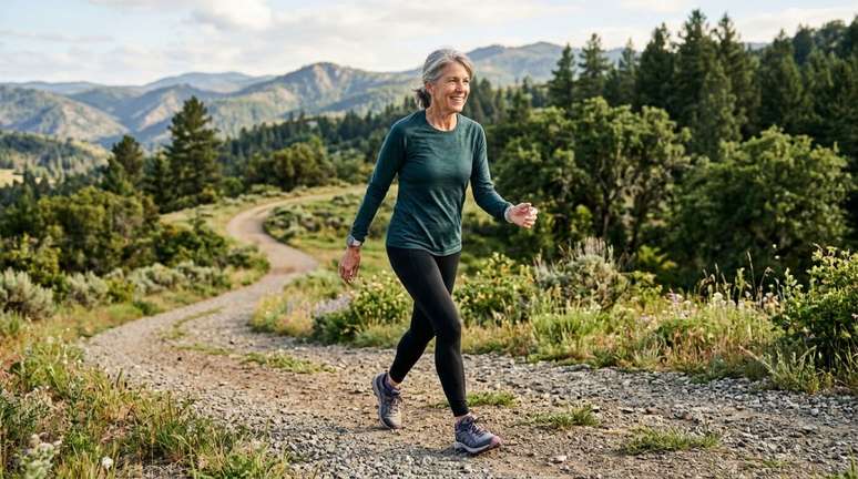 O objetivo &eacute; transformar uma caminhada relaxada em um movimento mais consciente, n&atilde;o criar uma postura r&iacute;gida