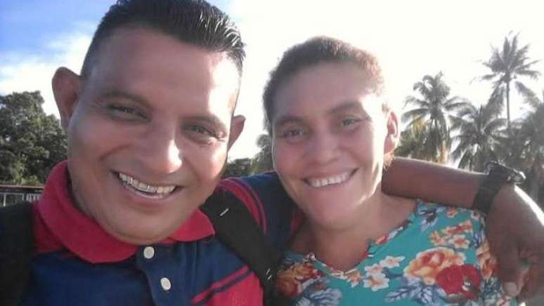 Cristian Donely Ruiz Pineda e Carolina Mart&iacute;nez