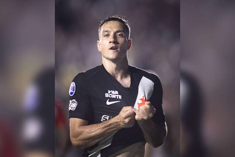 Bruno Duarte tamb&eacute;m se saiu muito bem contra o Santa Fe. Afinal, fez gol na vit&oacute;ria que levou o time &agrave; semifinal da Sula.
