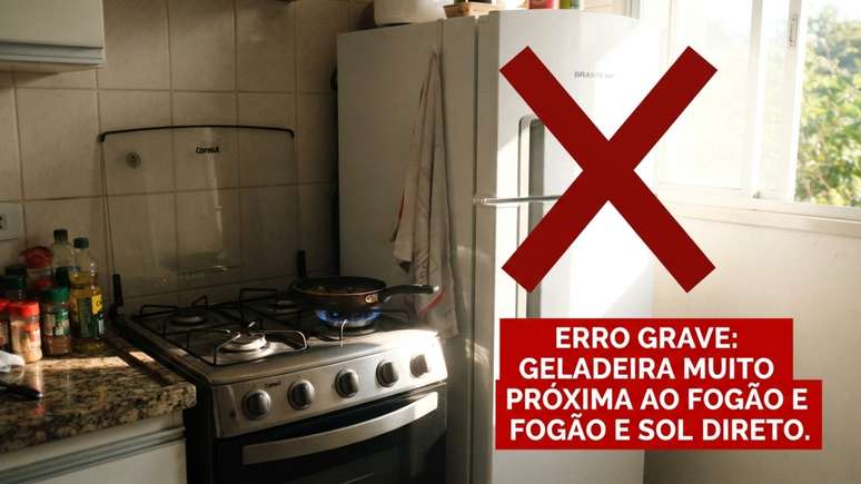 Organizar os mantimentos sem obstruir as sa&iacute;das de ventila&ccedil;&atilde;o evita a sobrecarga do compressor e gera economia de energia.