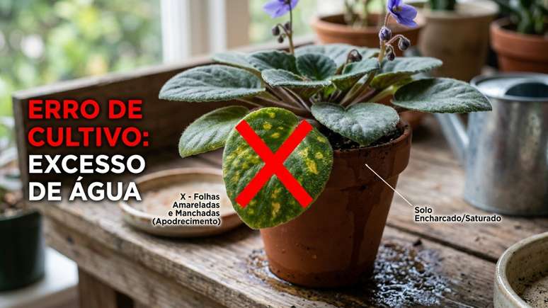 Utilizar vasos com furos de drenagem adequados evita o ac&uacute;mulo excessivo de umidade na terra.