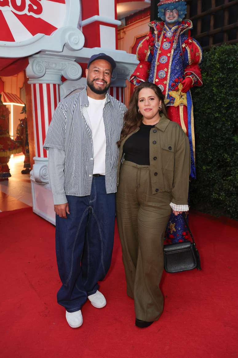 Tati Machado e o marido 