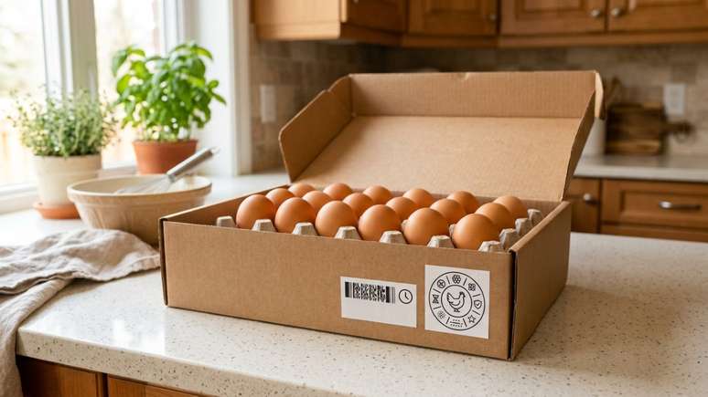 A integridade da casca &eacute; o fator mais importante para garantir a seguran&ccedil;a alimentar durante as compras.