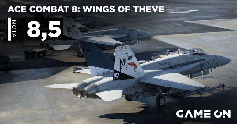Ace Combat 8: Wings of Theve - Nota 8,5