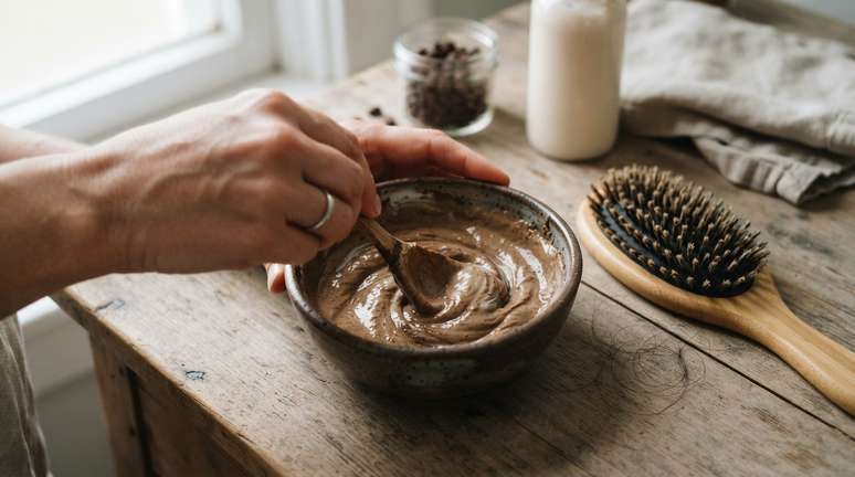 A prepara&ccedil;&atilde;o n&atilde;o precisa conter grande quantidade de ingredientes para aderir aos fios.