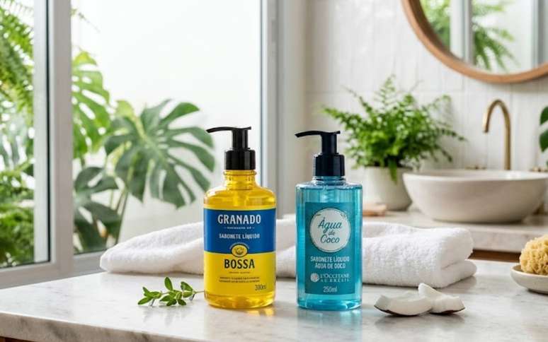 Sabonetes para banho