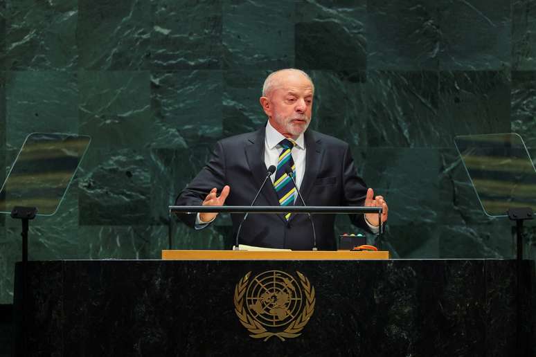 Presidente Lula em discurso na ONU 22 de setembro de 2026 