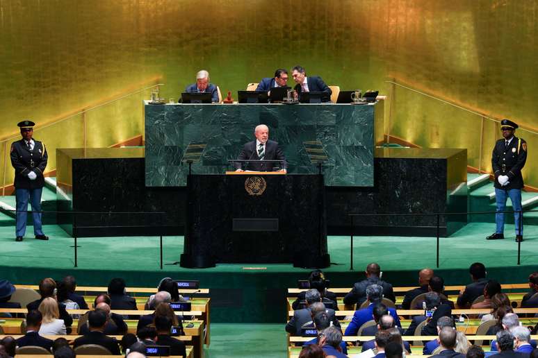 Lula discursa na ONU