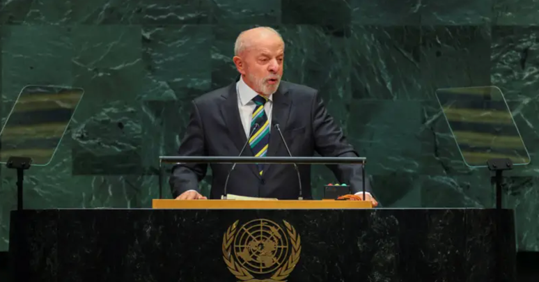 Em seu discurso na ONU, Lula disse que 'o Brasil n&atilde;o cabe no quintal de ningu&eacute;m'