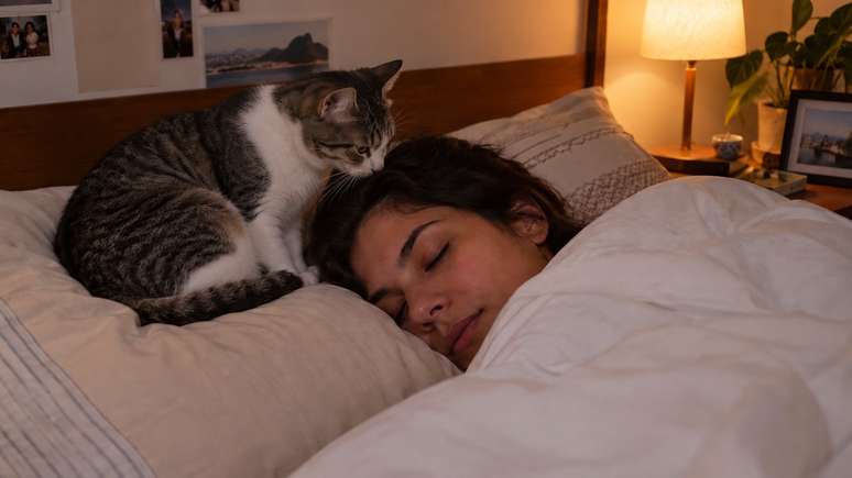 Dormir junto pode indicar confian&ccedil;a, mas n&atilde;o possui uma &uacute;nica explica&ccedil;&atilde;o.