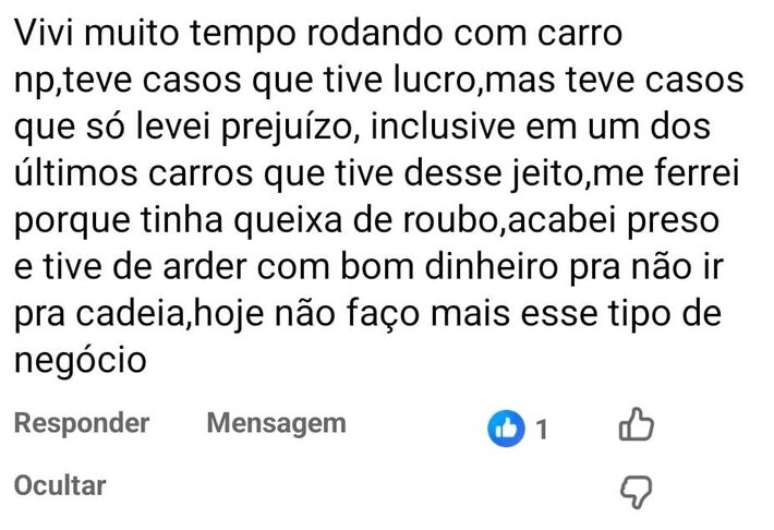 Seguidor compartilha experi&ecirc;ncias com carro "s&oacute; pra rodar"